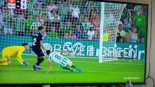 VITOR ROQUE makes his FIRST GOAL with REAL BETIS [upl. by Nelsen]