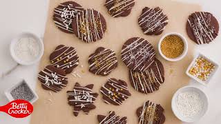 Vegan Cut Out Chocolate Cookies  Betty Crocker [upl. by Lorrad]