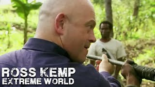 Ross Takes on Armed Men  Ross Kemp Extreme World [upl. by Ruthven995]