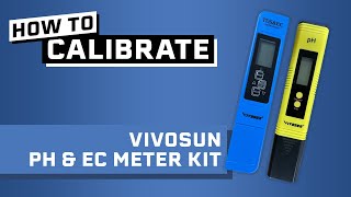 How to Calibrate a Vivosun pH Meter  Vivosun pH Meter Review [upl. by Ytsihc]