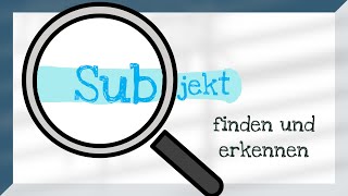 Latein  👓 Subjekt finden und erkennen 4 Tipps [upl. by Adnirb]