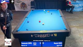 WPBA Fairfield  Savannah Easton vs Naomi Williams Race to 8 [upl. by Ettenna]