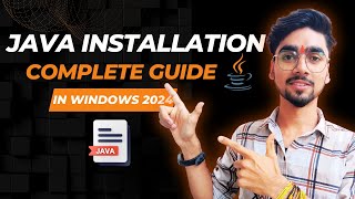 How To Install Java on windows 1011  2024  JAVAHOME JDK installation 🚀 [upl. by Aneehsyt270]