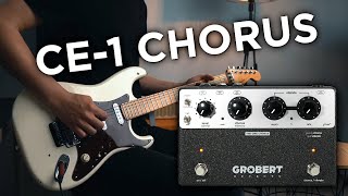 GROBERT EFFECTS  THE ONE Chorus  Boss CE1 Chorus Clone  Full Demo [upl. by Blanche991]