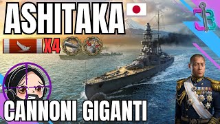 ASHITAKA  Classe Amagi sottovalutata da molti giocatori  World of Warships [upl. by Lemra898]