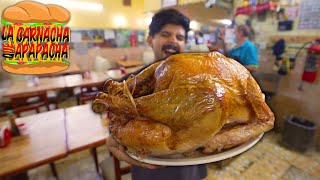 TORTAS de PAVO sencillas pero demasiado RICAS en el CENTRO  La garnacha que apapacha [upl. by Tana]