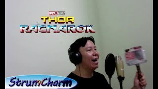 Thor Ragnarok Soundtrack  Immigrant Song by Led Zeppelin Cover Singing Impression [upl. by Ger]