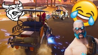 EXTREME FORTNITE RACING VS NOAHSNOAH amp CHIP [upl. by Davine]