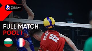 Full Match  Bulgaria vs France  CEV U18 Volleyball European Championship 2024  Men [upl. by Ssecnirp]