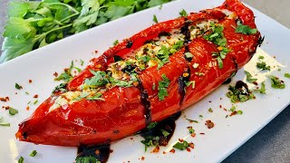 This Greek recipe is driving everyone crazy 🔝🔥Stuffed Peppers with Feta Cheese [upl. by Anewor]