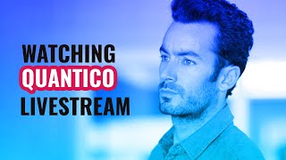 Aaron Diaz livestream  Watching Quantico S2 [upl. by Suoinuj]