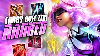 ZERI S14 CRIT POUR MONTER EN RANKED  Zeri ADC Season 14 [upl. by Gerstner]