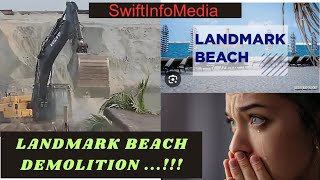 Landmark Beach Demolition Palaver And The Pains It Has Caused To Nigerians Working There [upl. by Lankton79]