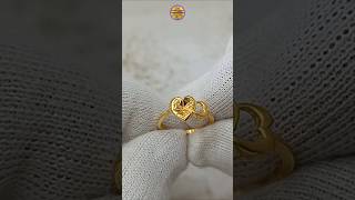 Latest Women Gold Ring Design tanishajewellers reels shortvideo [upl. by Piane901]