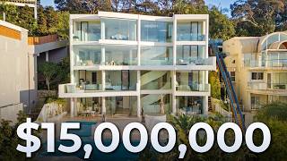 Inside this LUXURIOUS 5Storey Sydney Mansion with AMAZING Harbour Views  Seaforth NSW [upl. by Carpet299]