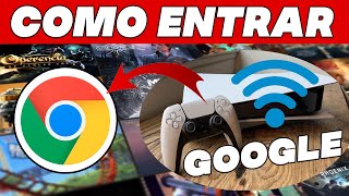 Como Entrar en Google en PS5  2024 [upl. by Oicnanev]