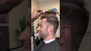 COMB OVER FADE MENS HAIRCUT 😱🔥🔥 [upl. by Greyson]