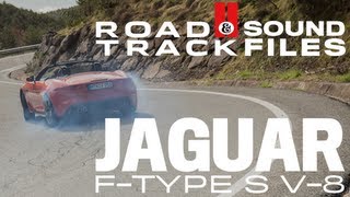 Jaguar FType S V8 Sound Road amp Track Sound Files [upl. by Sioled972]