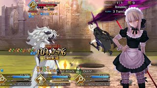 FGO NA Adventures through Avalon ft Maid Alter  Lostbelt 6 Section 156 Woodwose battle [upl. by Mannos]