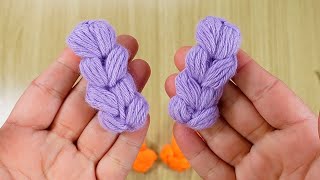 🌈SUPER IDEA DE GANCHILLO GANCHOS para el CABELLO Tejidos a Crochet❤ [upl. by Ahgem]