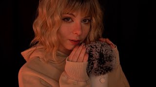 ASMR  3h cosiest most sensitive Unintelligible Whispering amp Fluffy Mic Scratching  layered sounds [upl. by Dahs512]