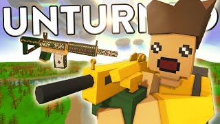 UNTURNED GUN GAME  Unturned Funny Moments W NYLEX Modded Server [upl. by Eilloh730]