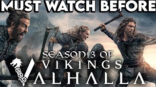 VIKINGS VALHALLA Season 1 amp 2 Recap  Must Watch Before Season 3  Series Explained [upl. by Just]