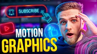 How to use motion graphics in your videos  Video Editing Tutorial For Beginners [upl. by Nujra]