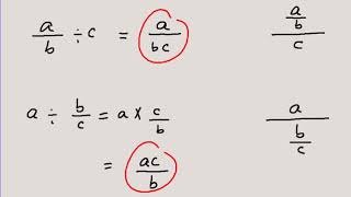 U1 L4 algebraic fractions 1 [upl. by Egan]