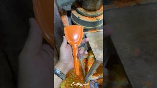 Formation of melamine dish spoon viralshort [upl. by Enahc]