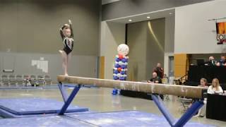 Joscelyn Roberson  Beam  2018 Auburn Elite Qualifier [upl. by Jacobo]