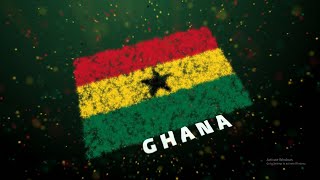 Ghana Flag Particles Animation2022 [upl. by Darrel726]