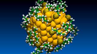 Gold Nanoparticle with Thiols [upl. by Jelene]