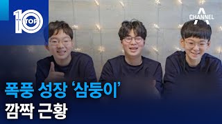 폭풍 성장 ‘삼둥이’ 깜짝 근황  뉴스TOP 10 [upl. by Pippa]