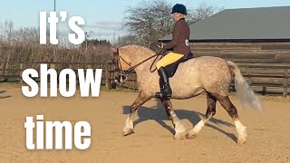 Our first ridden showing competition of 2023  RIHS qualifier  horse show vlog horse equestrian [upl. by Narual]