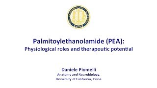 Science Behind PEA with Dr Daniele Piomelli [upl. by Berglund]