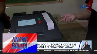 Pagreview sa local source code ng Comelec sisimulan ngayong araw  Unang Balita [upl. by Donahoe]