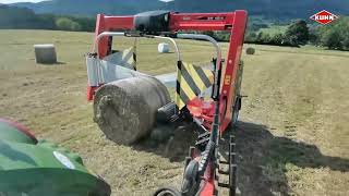 KUHN – Présentation au champ SW 4014 enrubanneuse autochargeuse [upl. by Nirraj]