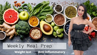 Anti Inflammatory Meal Prep [upl. by Netsirc57]