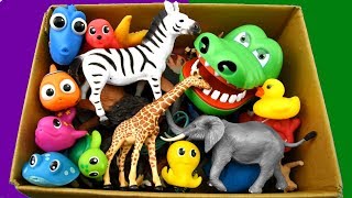 Lots of Wild Zoo Animals Fun Learning For Kids and Toddlers [upl. by Masha]