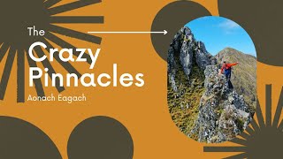 Crazy Pinnacles On Aonach Eagach [upl. by Eesdnil]