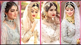 Latest walima bridal look Walima bridal dress Walima bridal makeup Wedding dress Fashion Style [upl. by Grata]