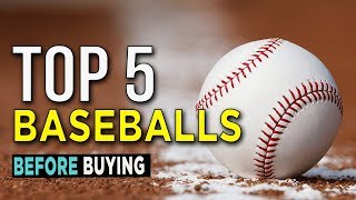 Top 5 Best Baseballs 2018 Daily Burn [upl. by Yert549]