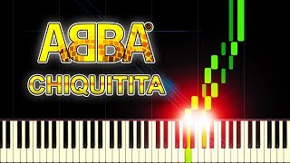 ABBA  Chiquitita  Piano Tutorial [upl. by Nya]