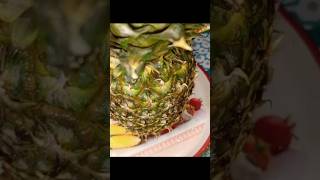 Pineapple Recipe  How To Cut Pineapple  Pineapple shortsfeed shortvideo shorts reels trending [upl. by Rodama849]