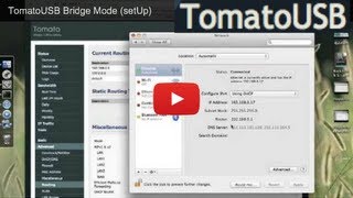 TomatoUSB Bridge Mode setUp [upl. by Sedruol]