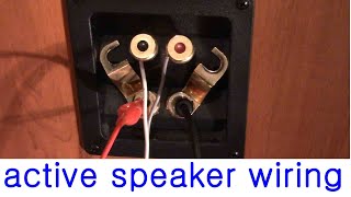 biwiring speakers with 2 stereo amp  1 pre  active speaker network amp tonal colour [upl. by Ida87]