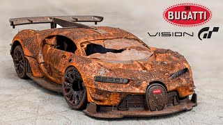 Abandoned BUGATTI Vision GT Full Restoration [upl. by Tice]