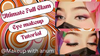 Stunning Winged Liner amp Metallic Inner Corner Makeup Tutorial  Full Glam Look with Lashes😍 [upl. by Ario]