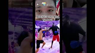 Boxing Boy Tapang Vs Gurabang boxingnews boxingtraining boxing boxingworkout boytapangvlogs [upl. by Goodman]